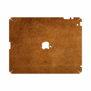 MAHOOT Brown-Chamois-Leather Cover Sticker for Apple iPad 2 2011 A1397