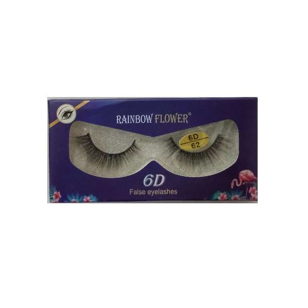 مژه مصنوعی رینبو فلاور  مدل 6d 62