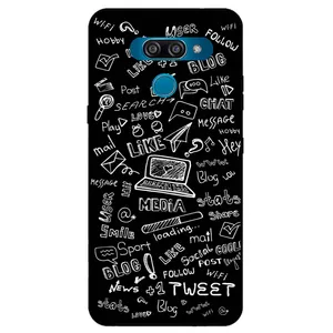Megafone Social Media 1898 Cover For LG K50