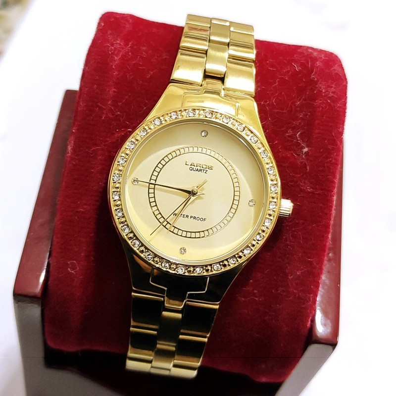 ساعت مچی عقربه ای دخترانه لاروس مدل 01