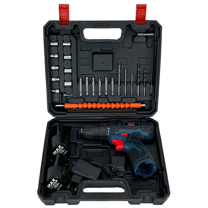 پیچ گوشتی شارژی باس مدل PS1 مجموعه 28 عددی