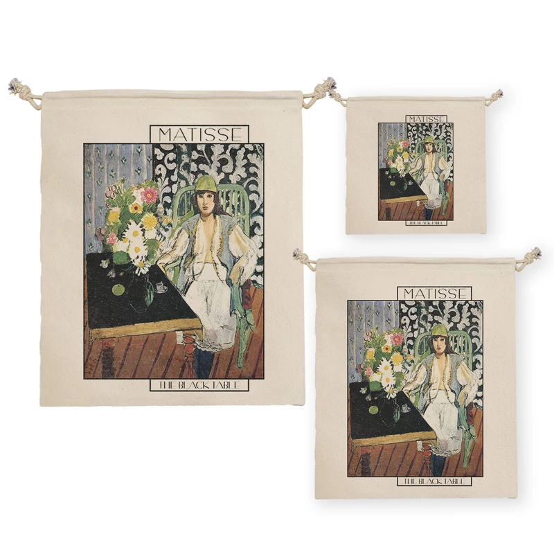 نظم دهنده ترمه طراحان ایده مدل میز مشکی از ماتیس کد art0669 مجموعه سه عددی