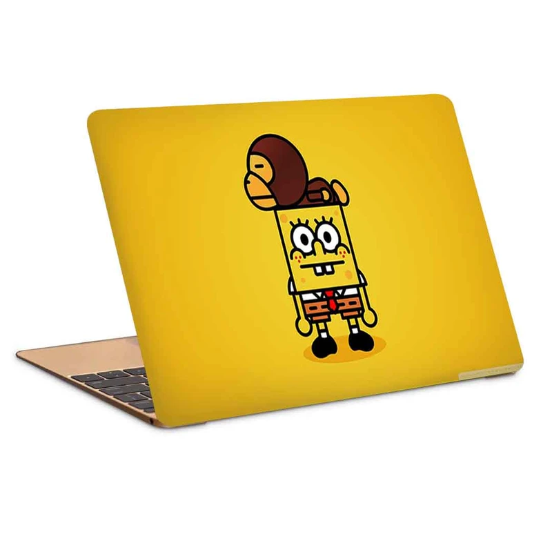 استیکر لپ تاپ طرح spongebob 10کد c-875مناسب برای لپ تاپ 15.6 اینچ