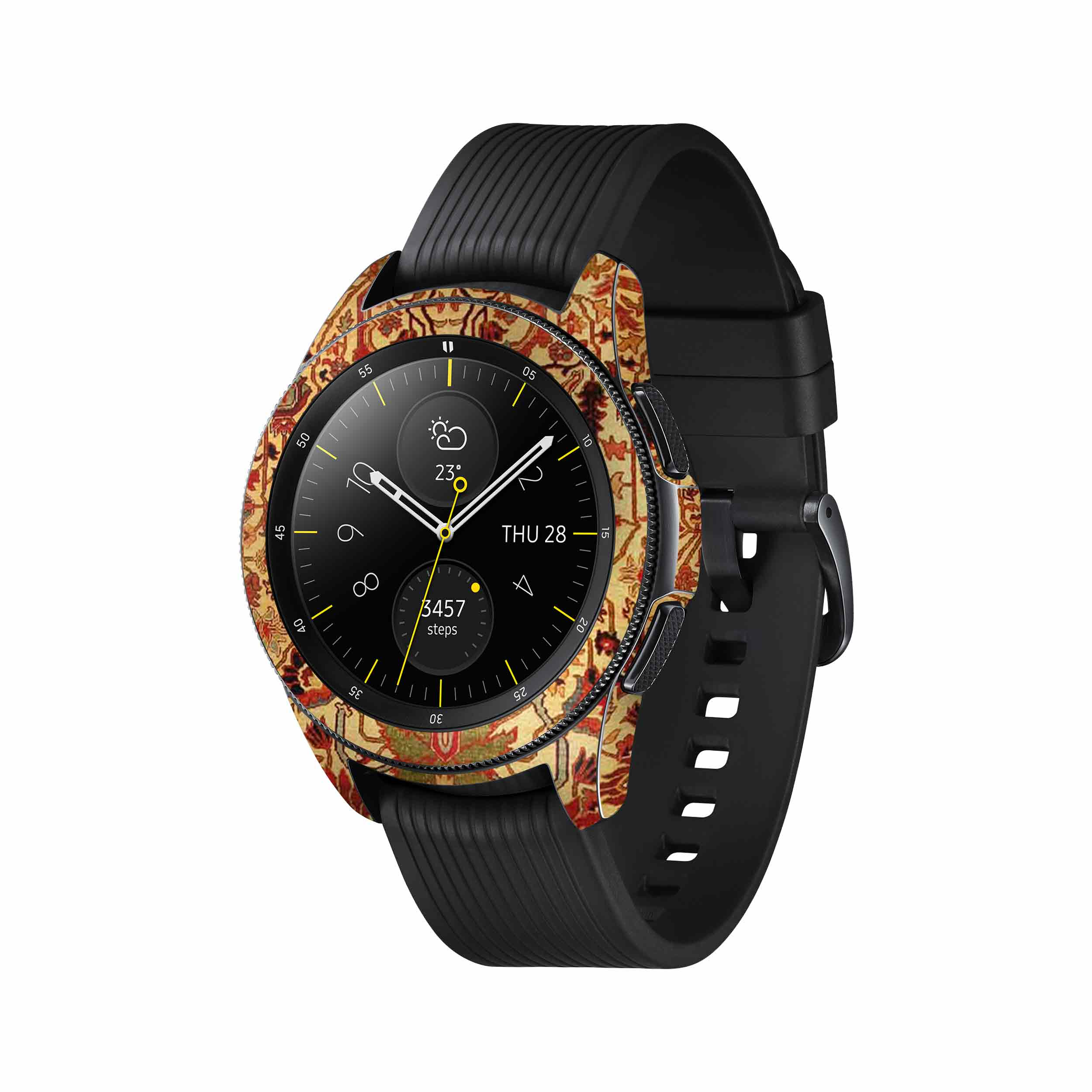 برچسب ماهوت طرح Iran-Carpet2 مناسب برای ساعت هوشمند سامسونگ Galaxy Watch 42mm