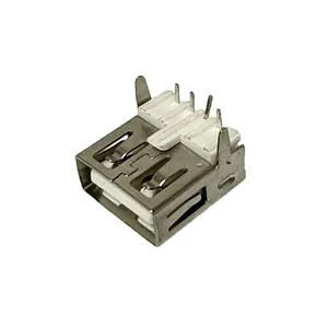 کانکتور مادگی USB پایه بلند نود درجه کد U90-1