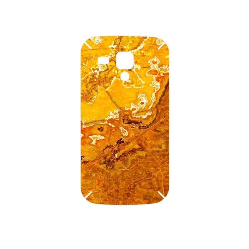 برچسب پوششی ماهوت مدل Gold Marble مناسب برای گوشی موبایل سامسونگ Galaxy S Duos GT S7562