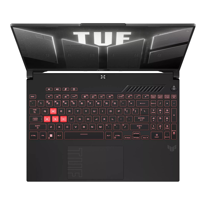 لپ تاپ 16 اینچی ایسوس مدل TUF Gaming A16 FA607NUG-WH73-R7 7445HS-RTX4050 6GB-16GB DDR5 5600MHz-1TB SSD-WUXGA 144Hz-W - کاستوم شده