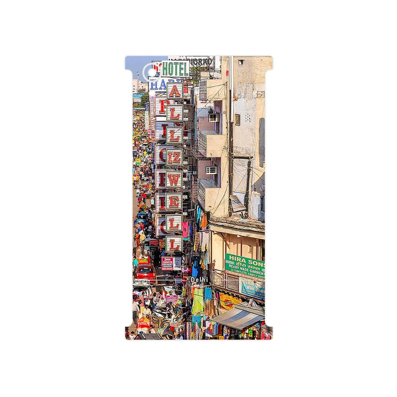 برچسب پوششی ماهوت مدل City of Delhi مناسب برای گوشی موبایل سونی Xperia XA1 Plus