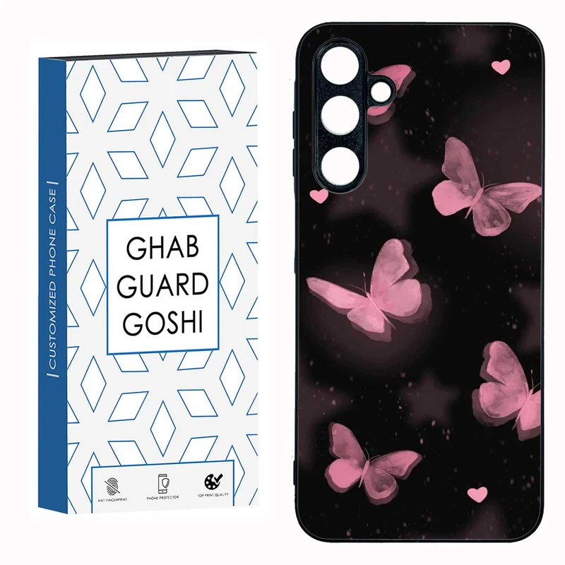 کاور قاب گارد گوشی طرح پروانه کد TPU-182 مناسب برای گوشی موبایل سامسونگ GALAXY A16