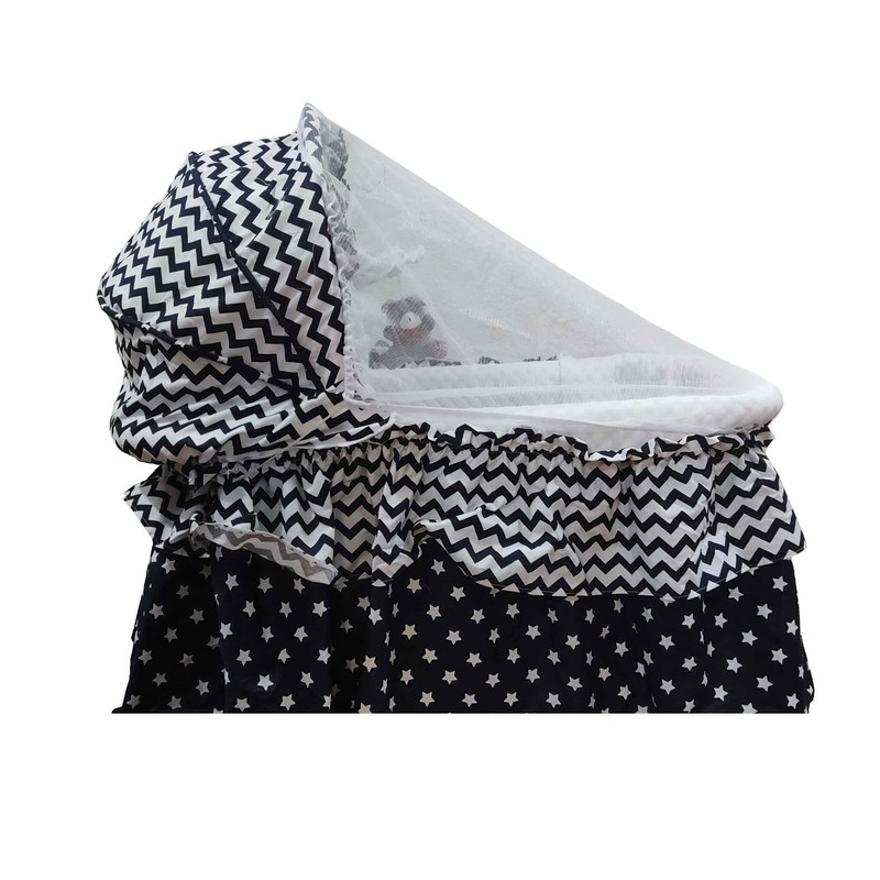 گهواره نوزاد آرتمن بی بی مدل چند منظوره  کد 01 به همراه پشه بند و آویز عروسکی