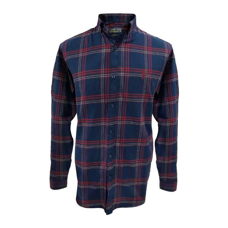 پیراهن آستین بلند مردانه مدل پشمی کد 124158-2