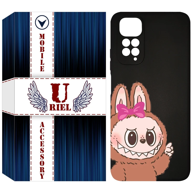 کاور یوریل مدل KSH کد 109 طرح عروسک لبوبو مناسب برای گوشی موبایل شیائومی Redmi Note 11 4G / Note 11S