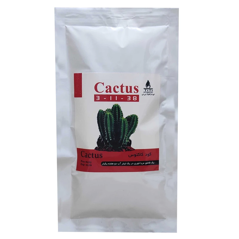 کود کاکتوس تی تی مدل Cac-100 وزن 100 گرمی