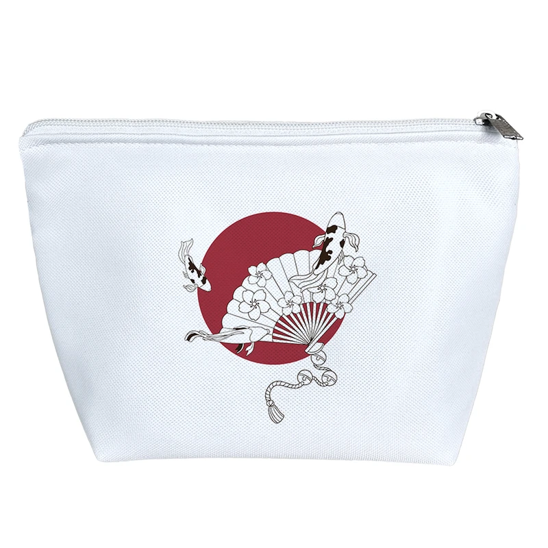 کیف لوازم آرایش دخترانه خندالو مدل بادزن ژاپنی کد 5048