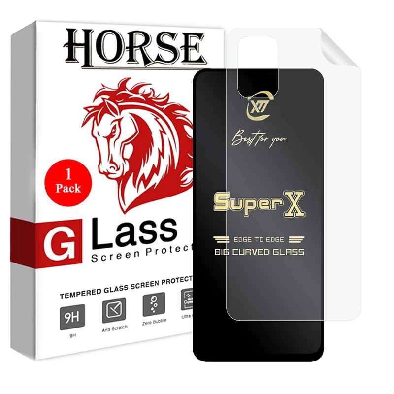 محافظ صفحه نمایش هورس مدل 2SXN مناسب برای گوشی موبایل شیائومی Poco M3 Pro 5G به همراه محافظ پشت گوشی