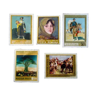 تمبر یادگاری مدل ملل کد bc-1363 مجموعه 5 عددی