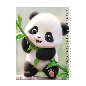 دفترچه یادداشت 50 برگ آلبالو مدل پاندا کد 2014