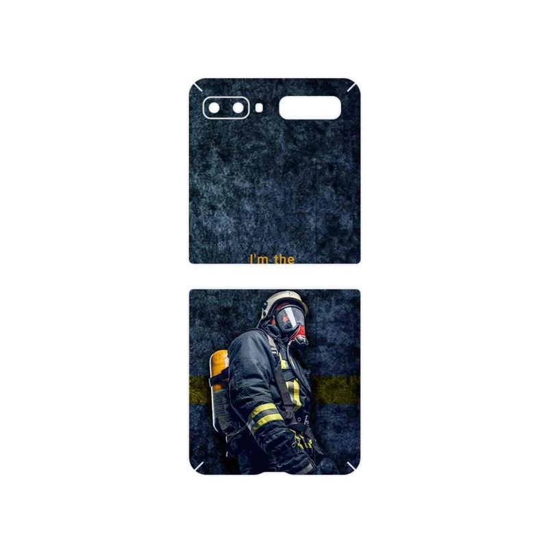 برچسب پوششی ماهوت مدل Firefighter مناسب برای گوشی موبایل سامسونگ Galaxy Z Flip