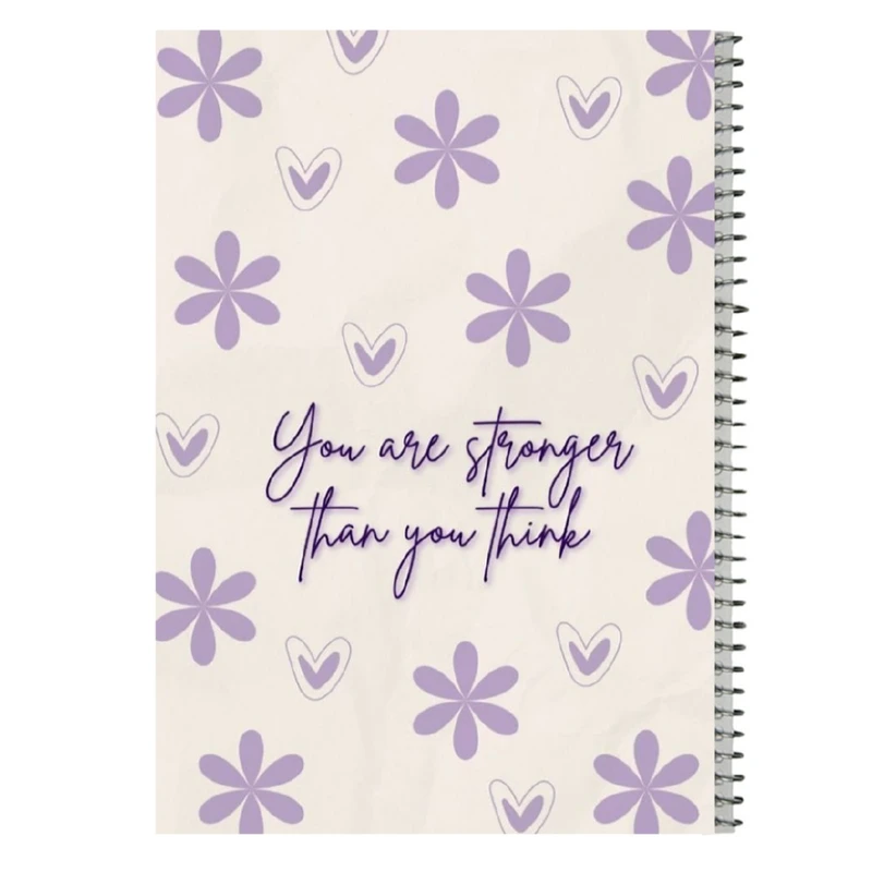 دفتر مشق 80 برگ مدل گل گلی