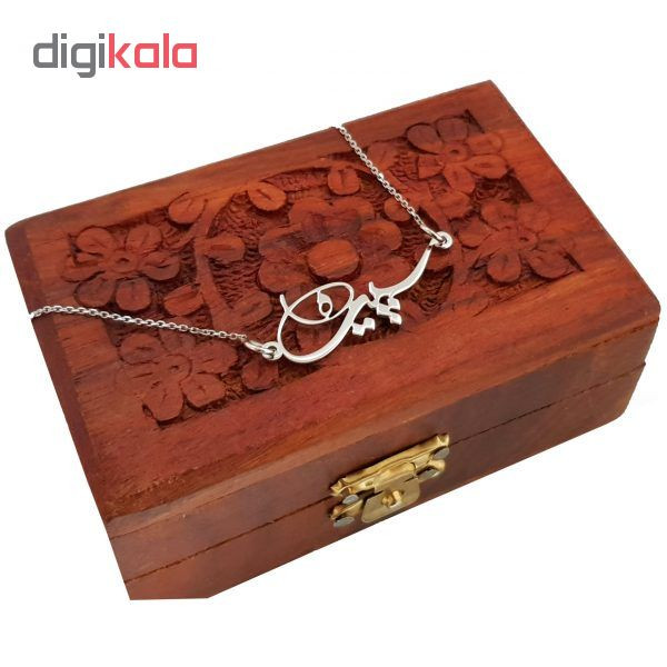 گردنبند نقره طرح سپیده گردنبند نقره طرح سپیده