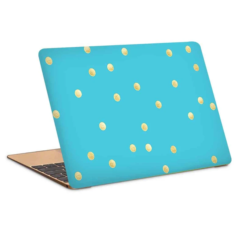 استیکر لپ تاپ طرح blue vivid colours rounded linesکد c-85مناسب برای لپ تاپ 15.6 اینچ