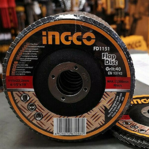 سنباده فلاپ دیسک اینکو مدل FD1151-P40 سنباده فلاپ دیسک اینکو مدل FD1151-P40