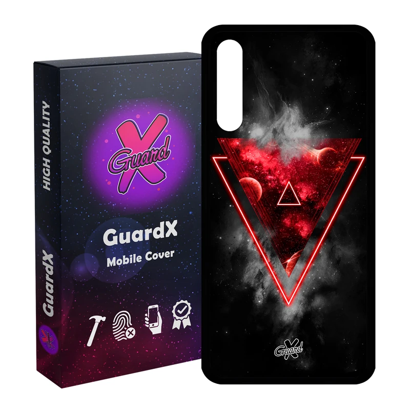 کاور گارد ایکس طرح Galaxy مدل Glass10163 مناسب برای گوشی موبایل هوآوی Y8P / P Smart S