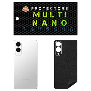 Multi Nano X-F1L Model Leather Rear Skin For Samsung Galaxy S25 Edge Mobile Phone