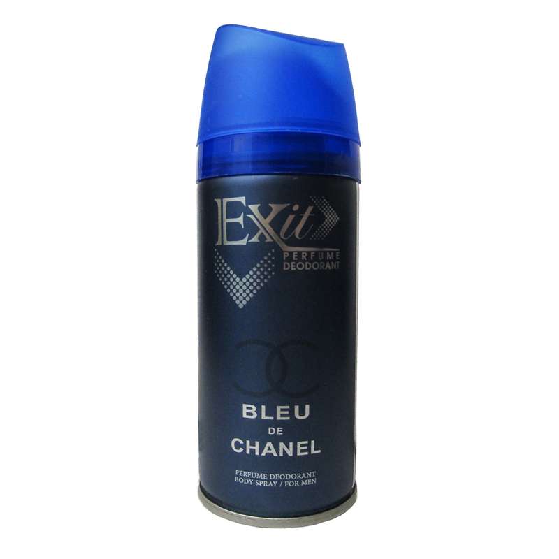 اسپری بدن مردانه اگزیت مدل BLEU DE CHANEL حجم 150 میلی لیتر اسپری بدن مردانه اگزیت مدل BLEU DE CHANEL حجم 150 میلی لیتر