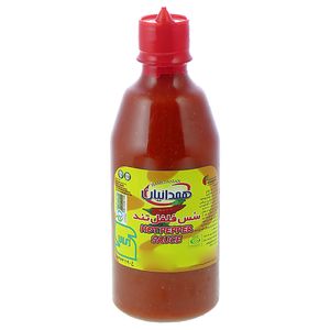 نقد و بررسی سس گوجه فرنگی فلفل تند همدانیان - 450 گرم توسط خریداران