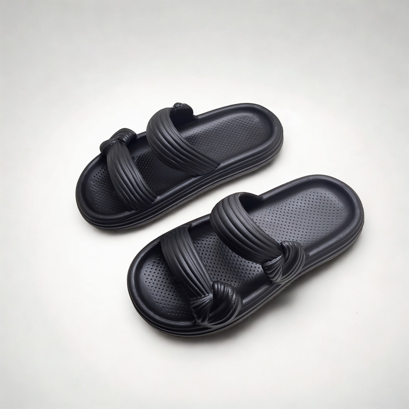 دمپایی زنانه مدل گره ای Hana-BK