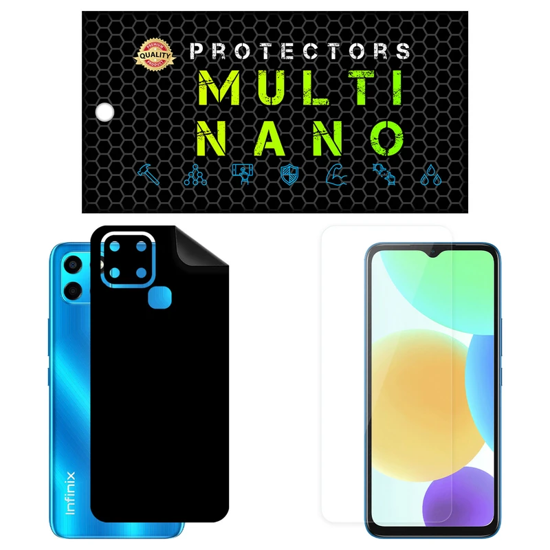 محافظ صفحه نمایش مولتی نانو مدل X-SFM مناسب برای گوشی موبایل اینفینیکس Smart 6 به همراه برچسب پوششی