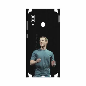MAHOOT Mark Zuckerberg-FullSkin Cover Sticker for Samsung Galaxy A20