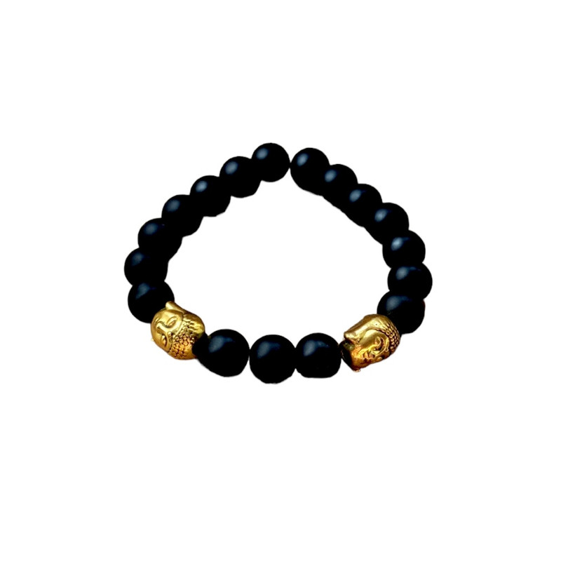 دستبند مدل سنگ اونیکس