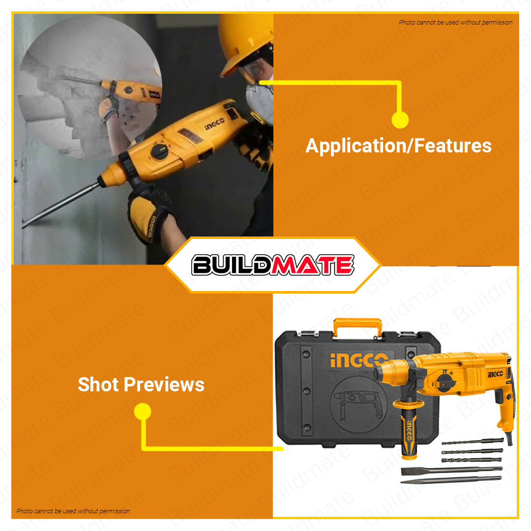 دریل بتن کن اینکو مدل 2-9028