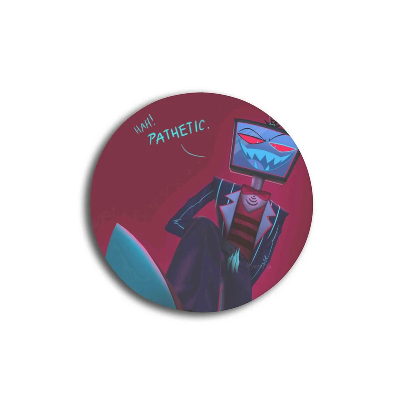 زیر لیوانی مدل انیمیشن هزبین هتل کد Hazbin Hotel 580