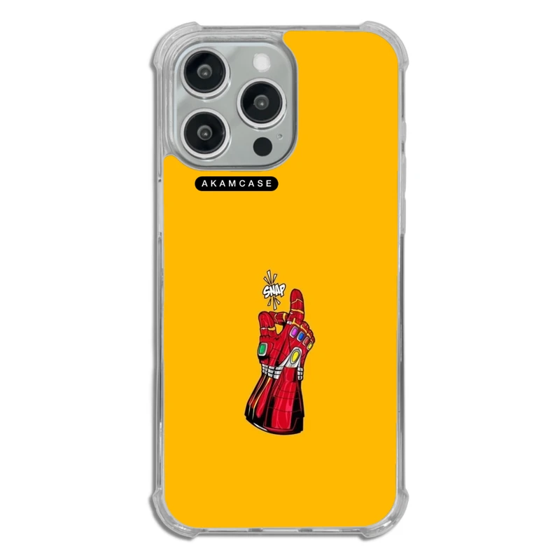 کاور آکام مدل AMCWTA15PROMAX-IRON MAN1 مناسب برای گوشی موبایل اپل iPhone 15 Pro Max