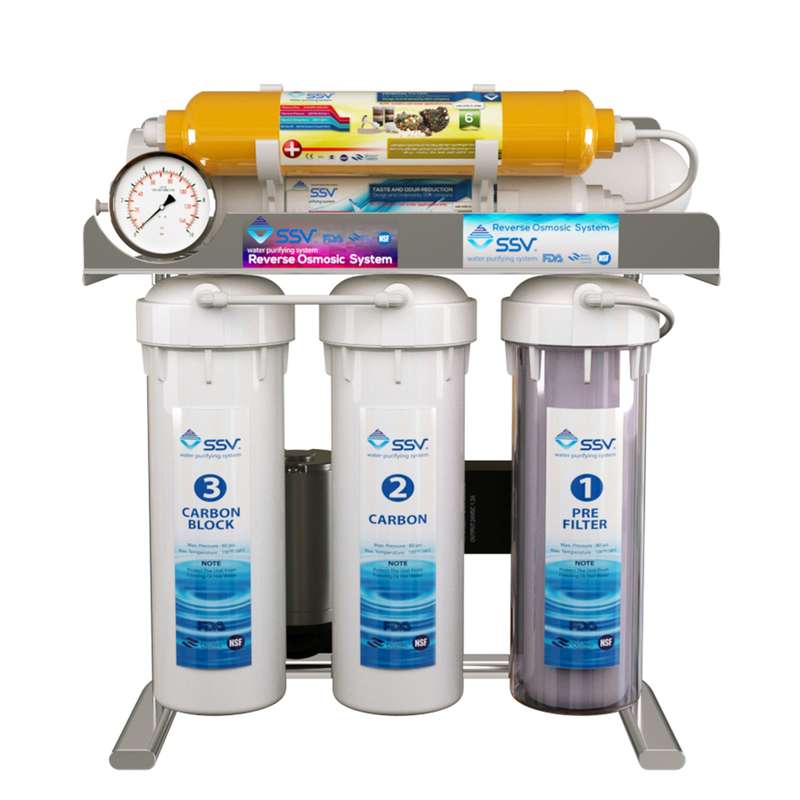 تصفیه کننده آب خانگی اس اس وی مدل UltraSpring X600 تصفیه کننده آب خانگی اس اس وی مدل UltraSpring X600
