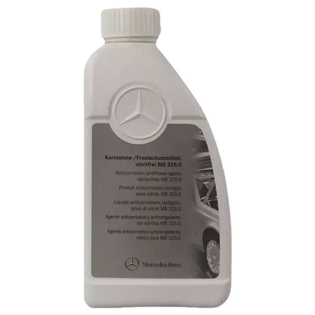 ضد یخ خودرو مرسدس بنز مدل 2520-BLUE حجم 1000 میلی لیتر