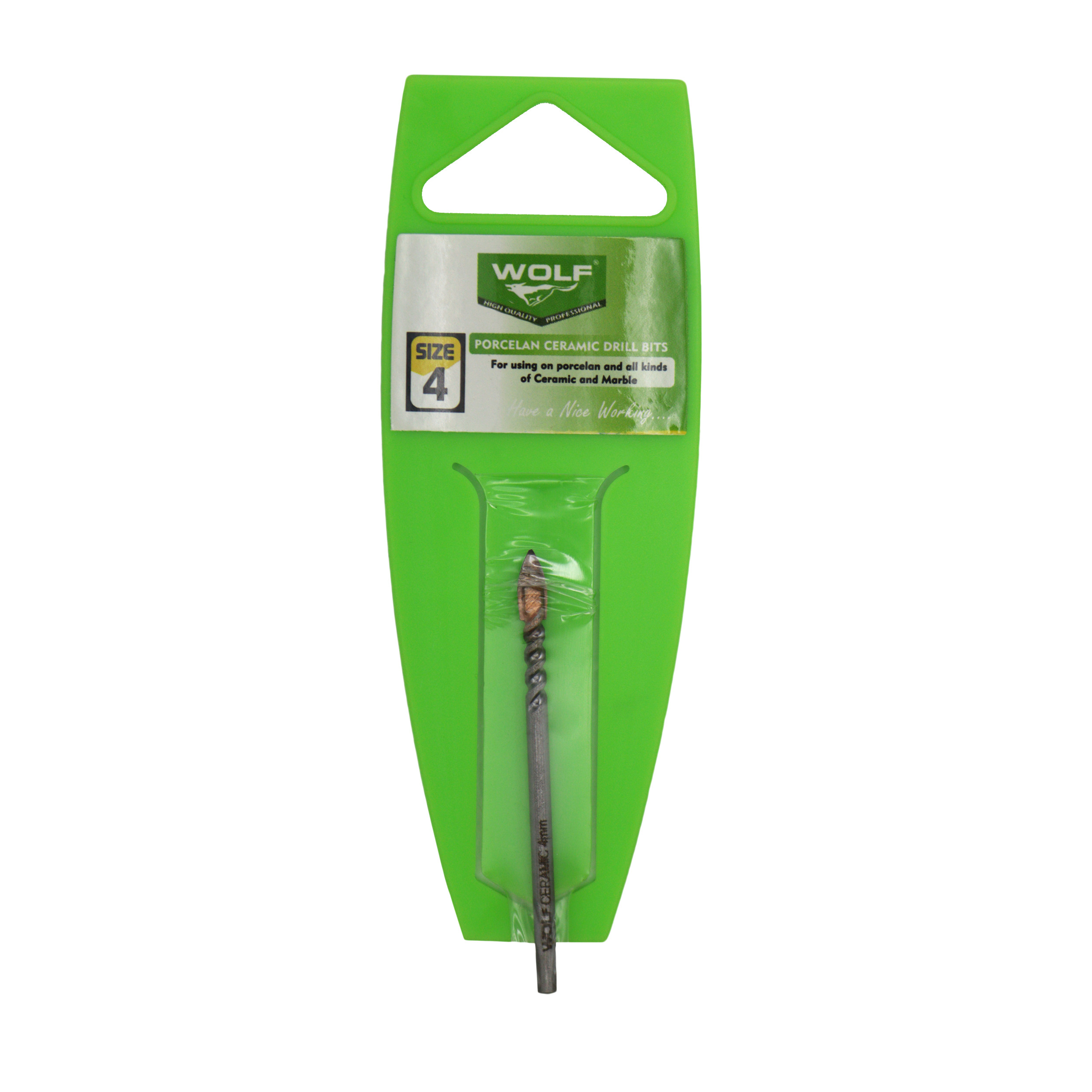 مته پرسلان سرامیک ولف مدل YP-6CM سایز 4 میلی متر