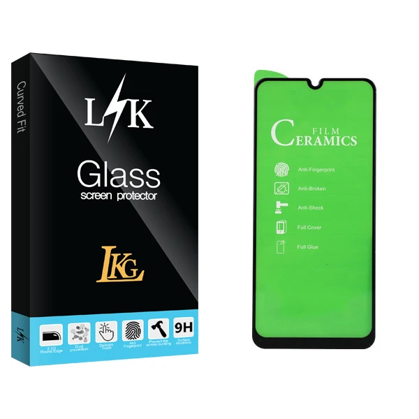 محافظ صفحه نمایش سرامیکی ال کا جی مدل LK Glass مناسب برای گوشی موبایل سامسونگ Galaxy A20
