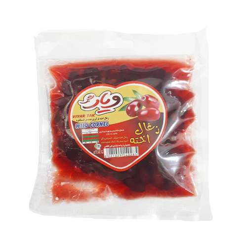 زغال اخته فرآوری شده ویارتک - 100 گرم