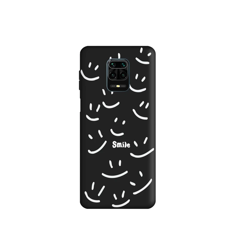 کاور طرح لبخند فانتزی کد f2918 مناسب برای گوشی موبایل شیائومی Redmi Note 9s / Redmi Note 9 Pro