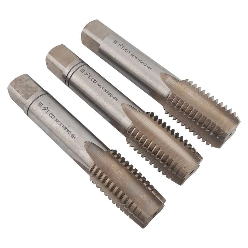 قلاویز دستی استیکو مدل M24-3 HSSG سایز 24 میلی متر مجموعه 3 عددی