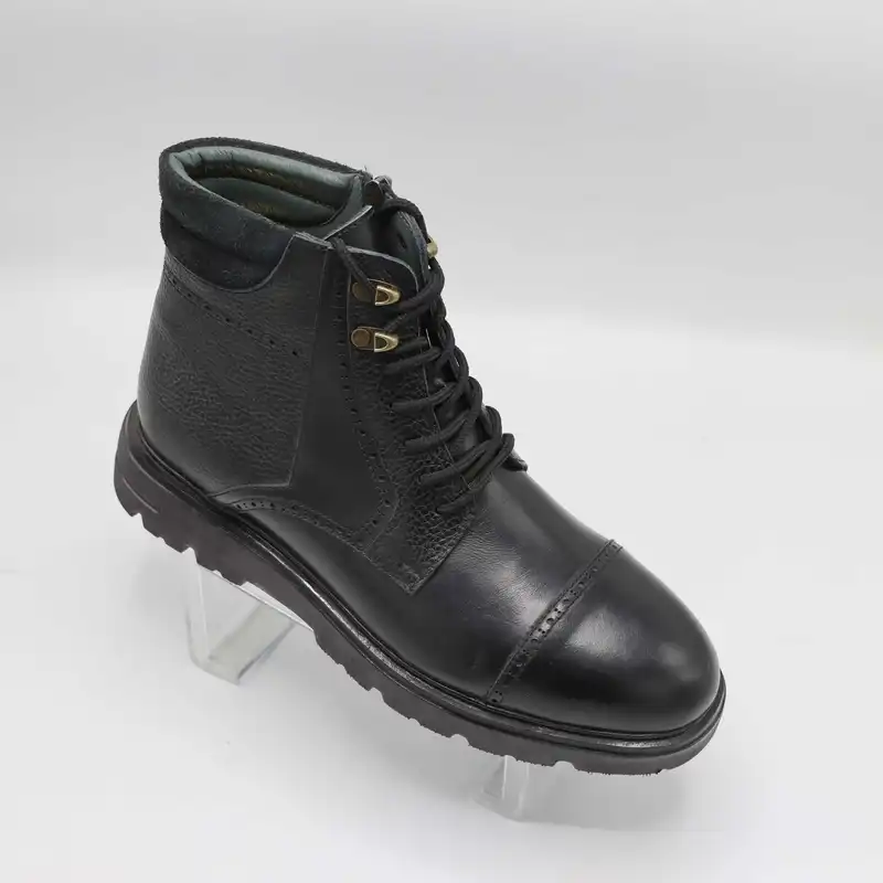 نیم بوت مردانه لردگام مدل آیرس بندی رنگ مشکی