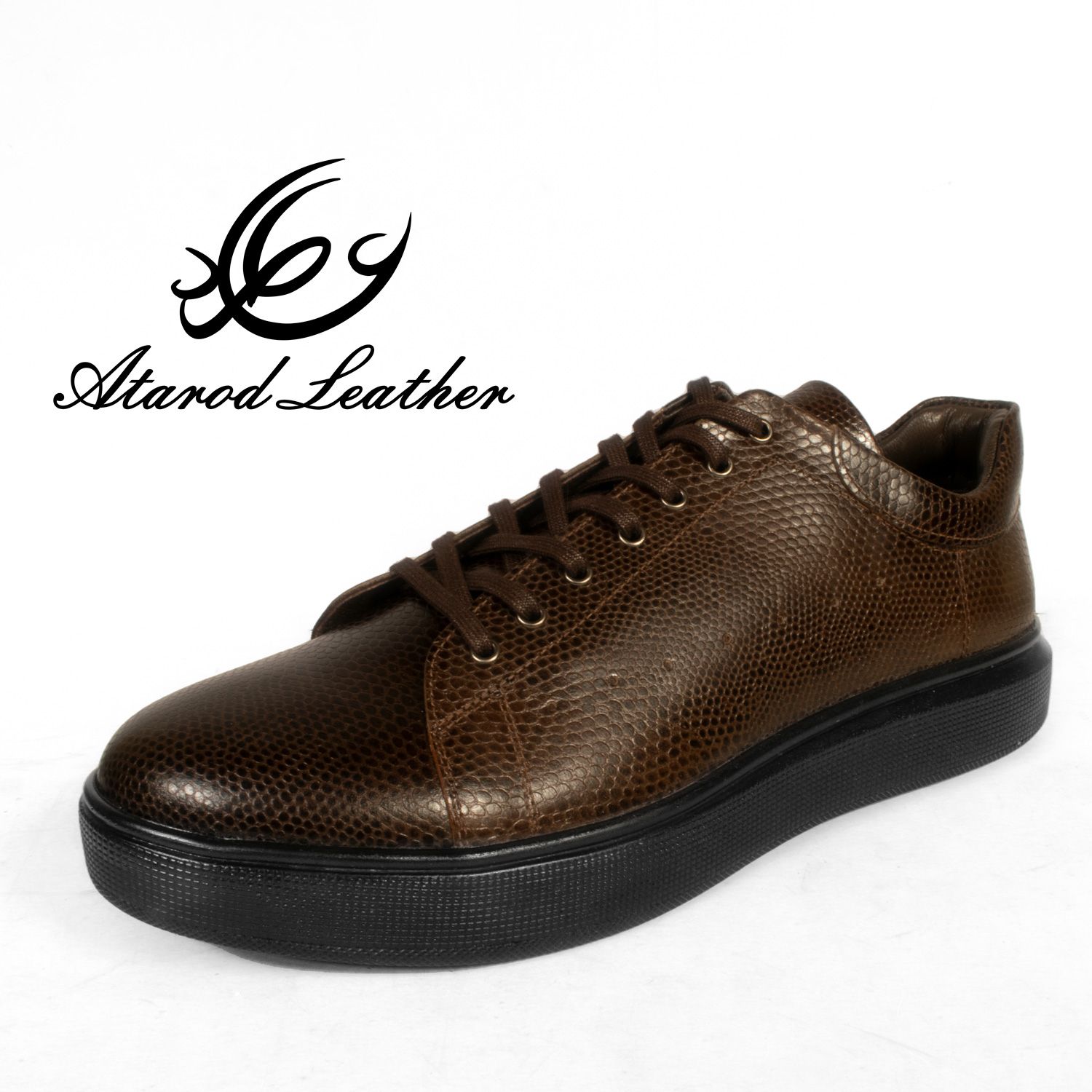 کفش روزمره مردانه چرم عطارد مدل چرم طبیعی کد SH129 -  - 11