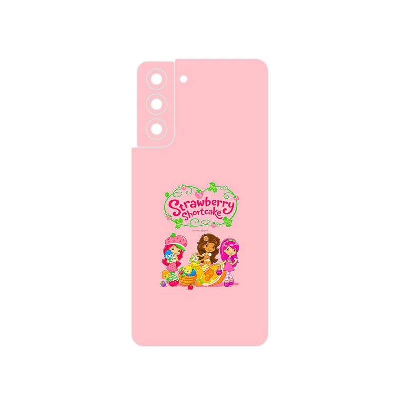 برچسب پوششی ماهوت مدل Strawberry Shortcake مناسب برای گوشی موبایل سامسونگ Galaxy S21 5G