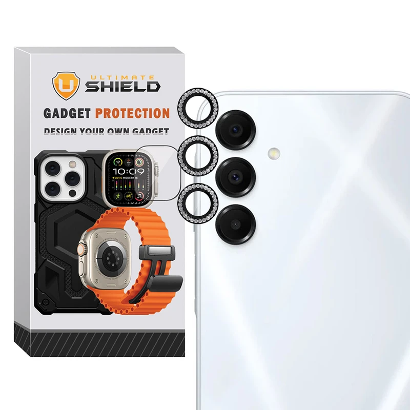 محافظ لنز دوربین آلتیمیت شیلد مدل Ring Diamond UL مناسب برای گوشی موبایل سامسونگ Galaxy A16