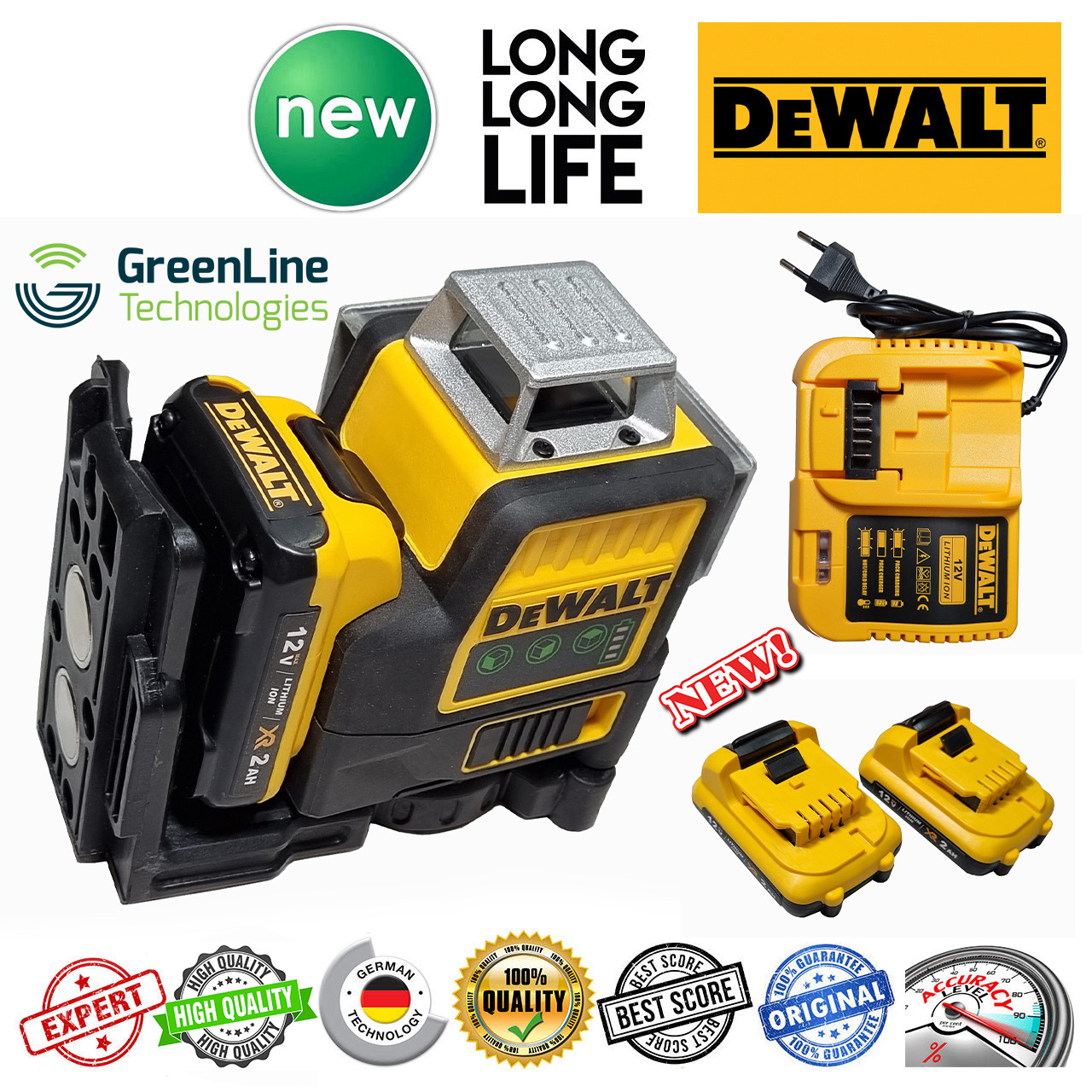 تراز لیزری مدل 3 بعدی کد DW-360-3D تراز لیزری مدل 3 بعدی کد DW-360-3D