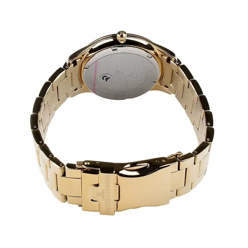 ساعت مچی عقربه ای زنانه ژاک لمن مدل 1-1840G